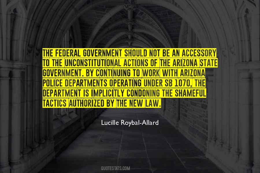 Quotes About Government Law #1053449