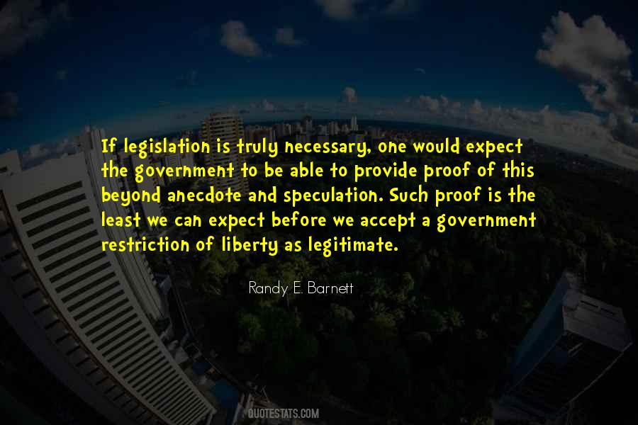 Quotes About Government Law #738679