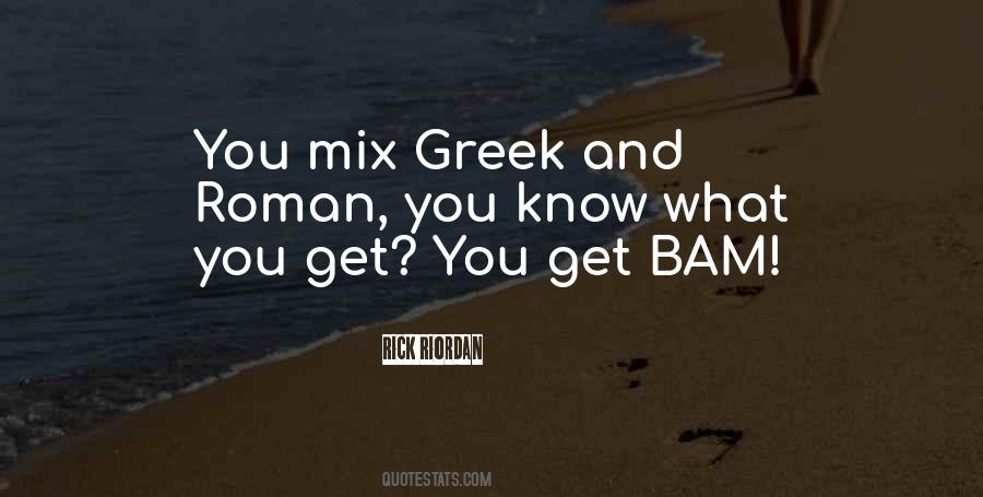 Greek And Roman Quotes #471487