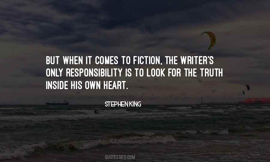 Look Inside Your Heart Quotes #354107