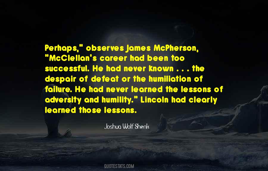 Quotes About The Lessons Of Failure #1827585