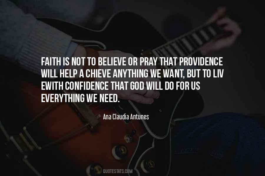 Pray And Believe Quotes #1837218