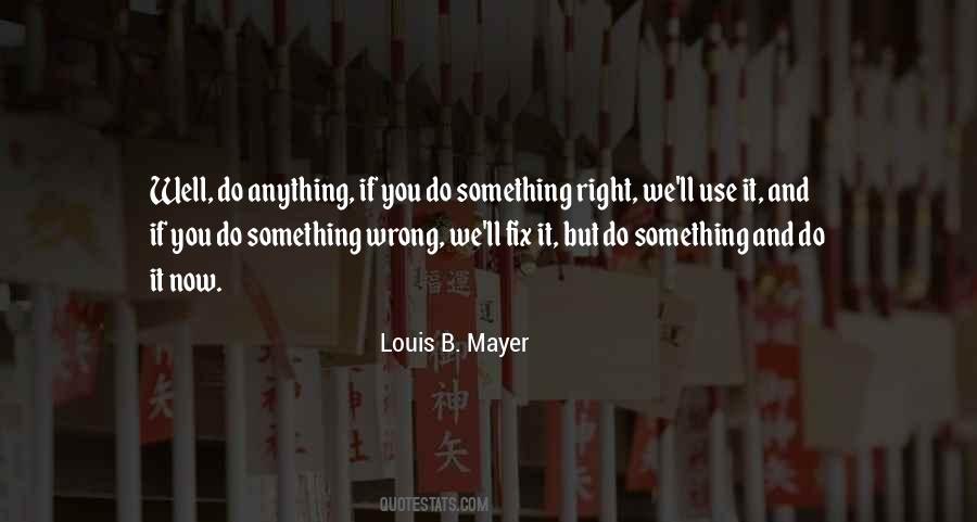 If You Do Something Wrong Quotes #1229544