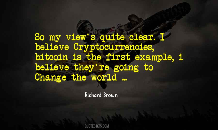 Going To Change The World Quotes #664815