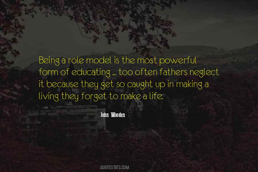 Being Role Model Quotes #285706