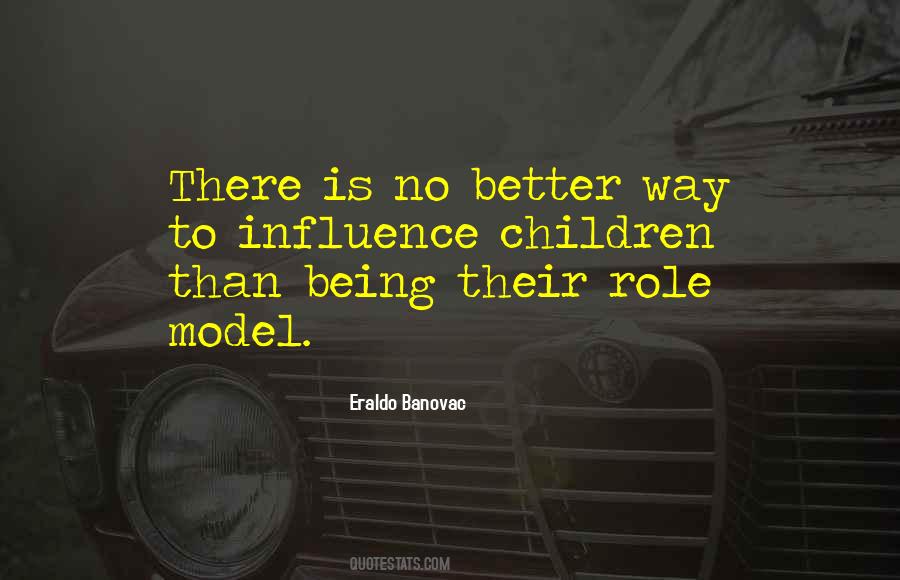 Being Role Model Quotes #693020