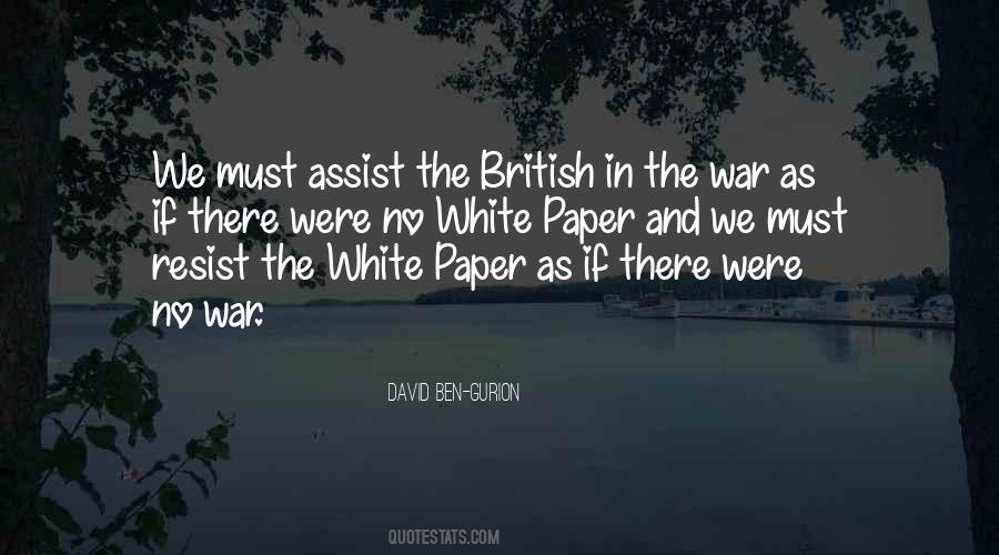 British War Quotes #804627