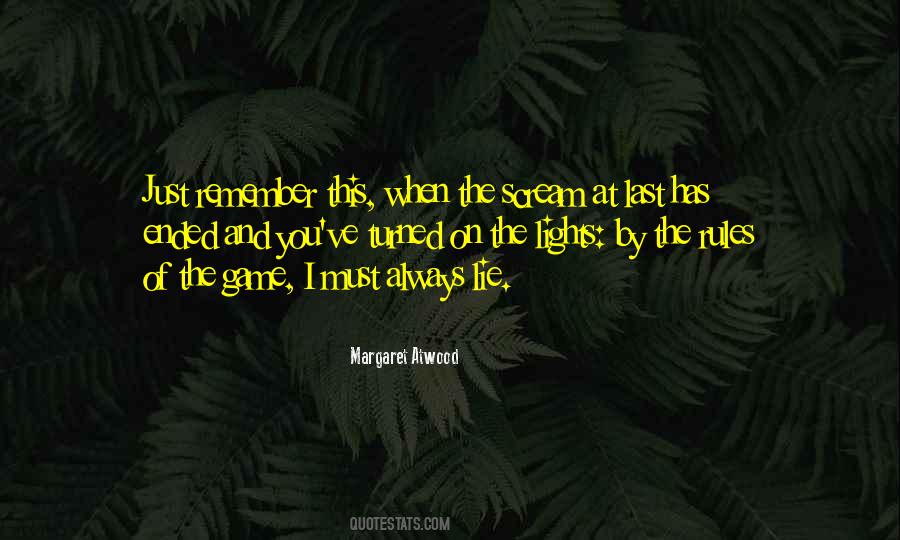 I Must Scream Quotes #355796