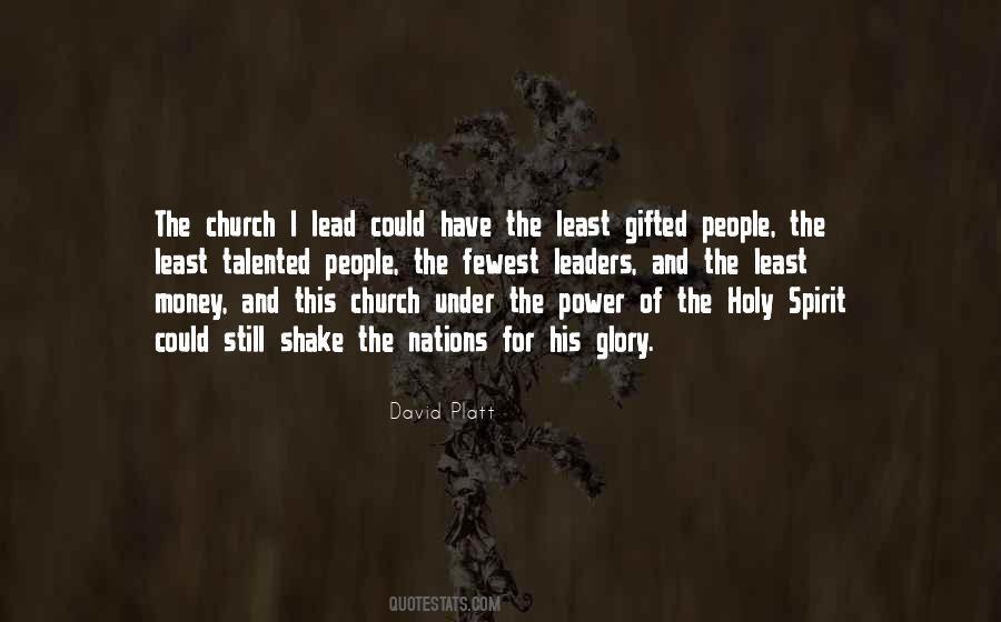 Quotes About Holy Spirit Power #1049390