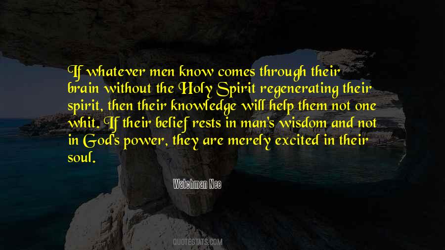 Quotes About Holy Spirit Power #1059927
