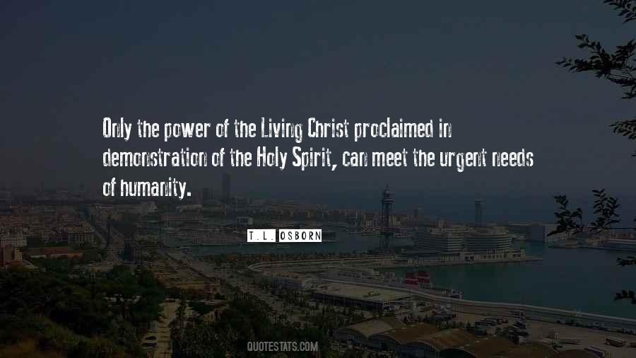Quotes About Holy Spirit Power #1067698