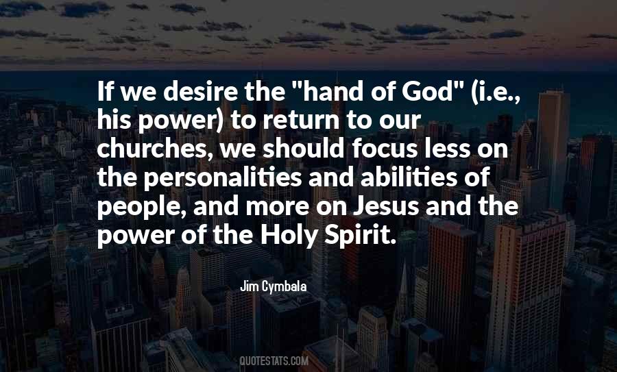 Quotes About Holy Spirit Power #1227870