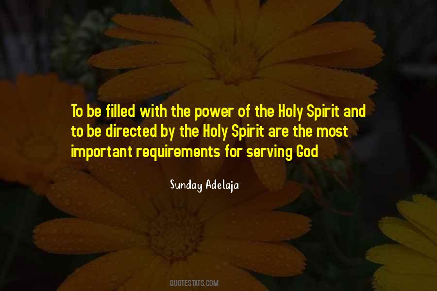 Quotes About Holy Spirit Power #1620293