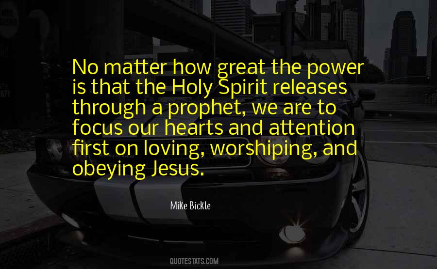 Quotes About Holy Spirit Power #443741