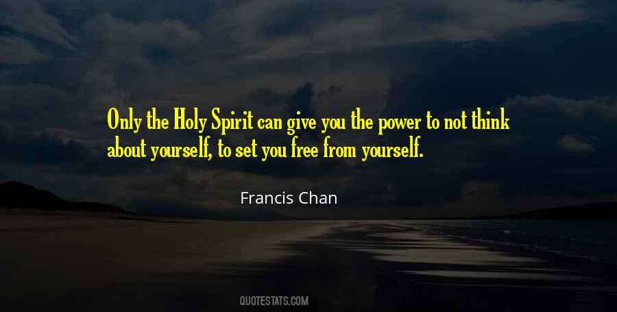 Quotes About Holy Spirit Power #621757