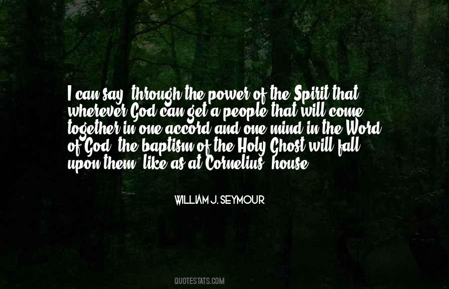 Quotes About Holy Spirit Power #628688