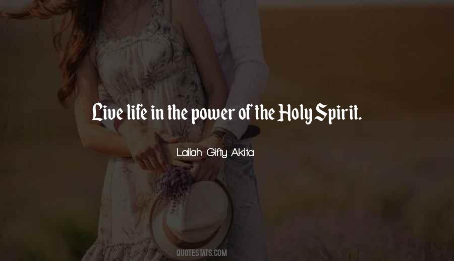 Quotes About Holy Spirit Power #679906