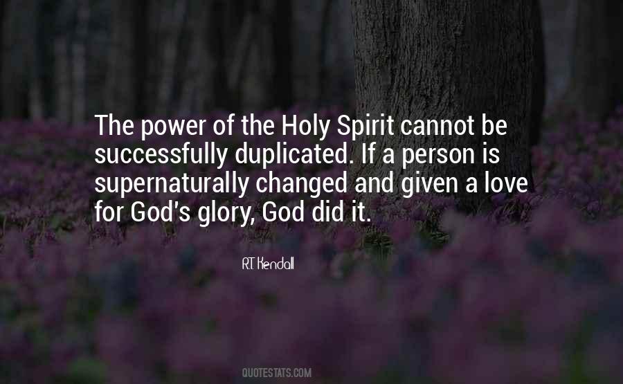 Quotes About Holy Spirit Power #686606