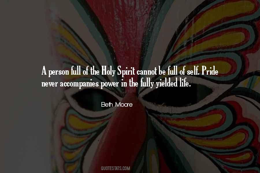 Quotes About Holy Spirit Power #964650