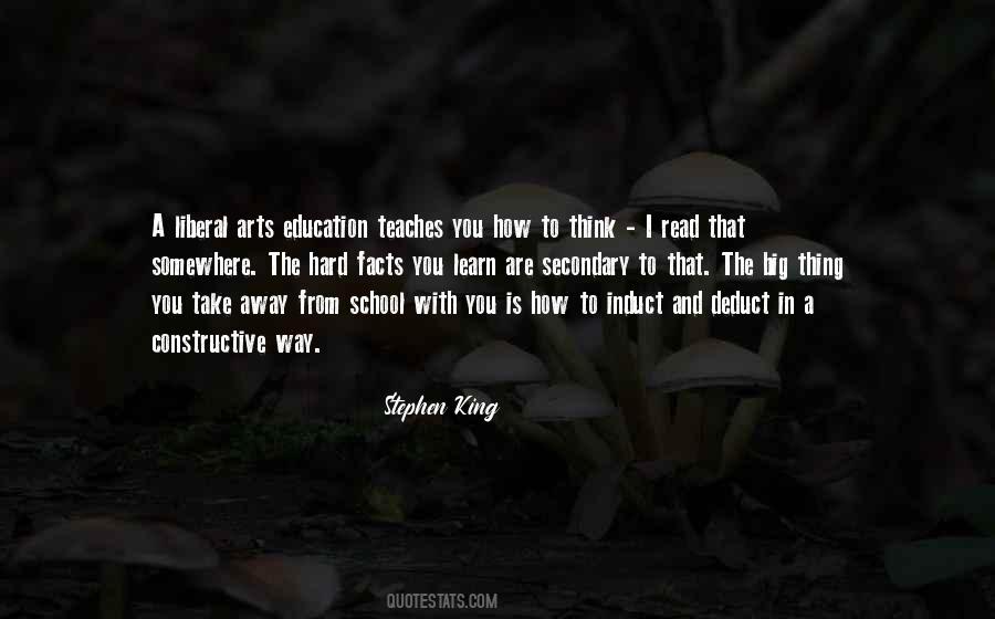 You Learn The Hard Way Quotes #1625074