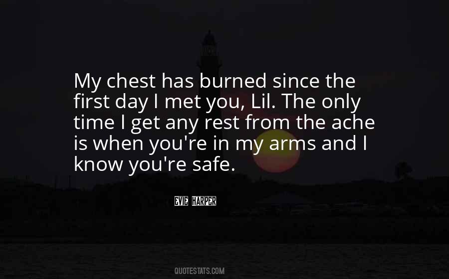 Rest In My Arms Quotes #1484729
