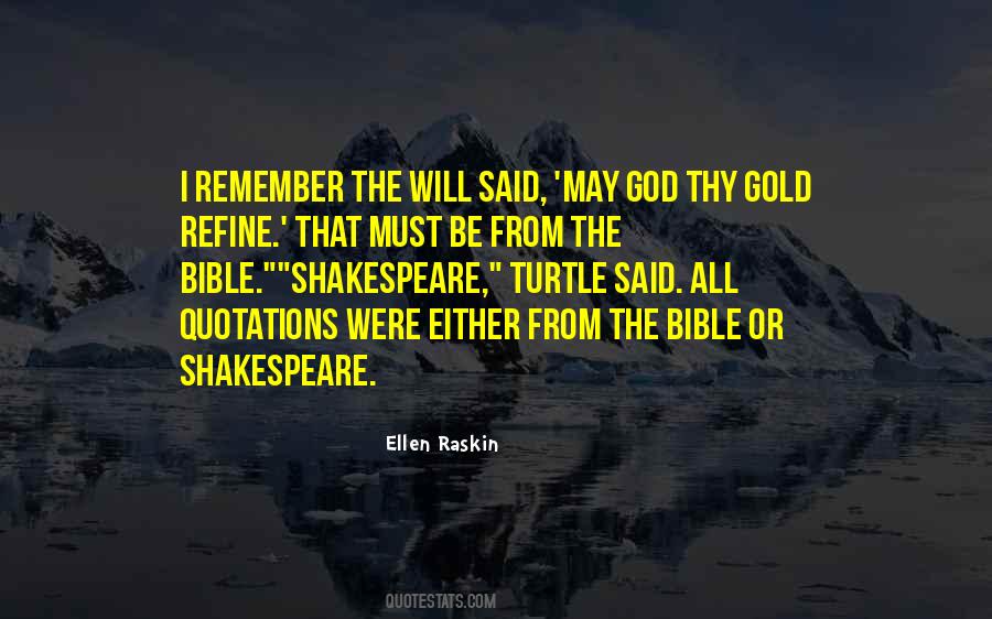 Bible Or Shakespeare Quotes #1746058
