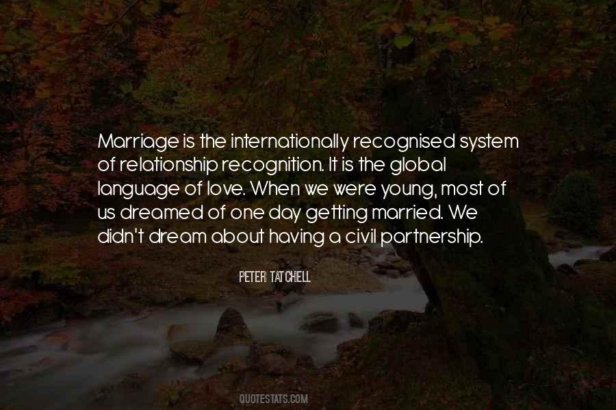 Marriage Dream Quotes #547475