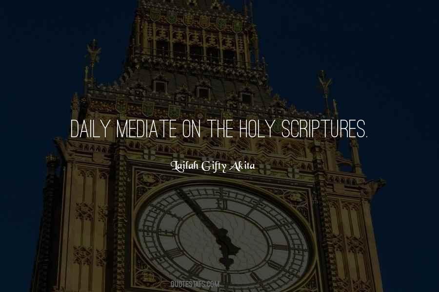 Quotes About Holy Scriptures #461428