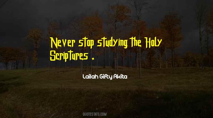 Quotes About Holy Scriptures #93669