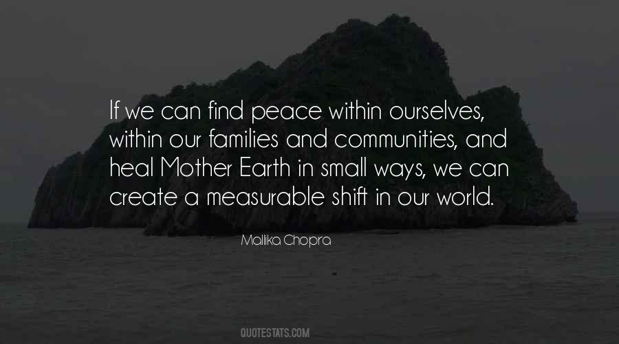 Peace Small Quotes #1577144