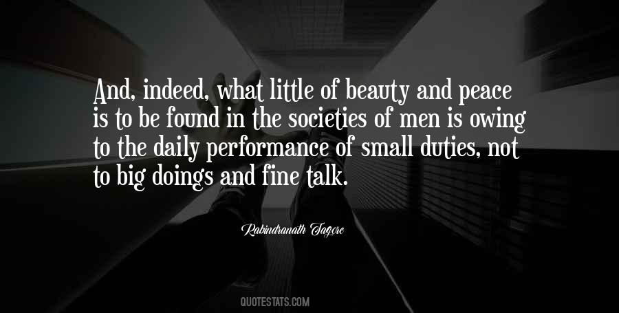 Peace Small Quotes #1597280
