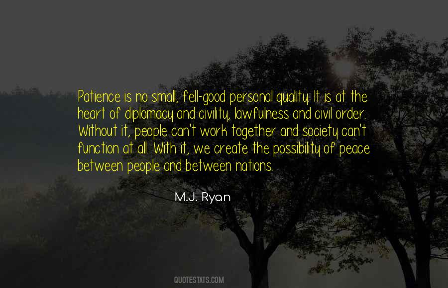 Peace Small Quotes #1854263