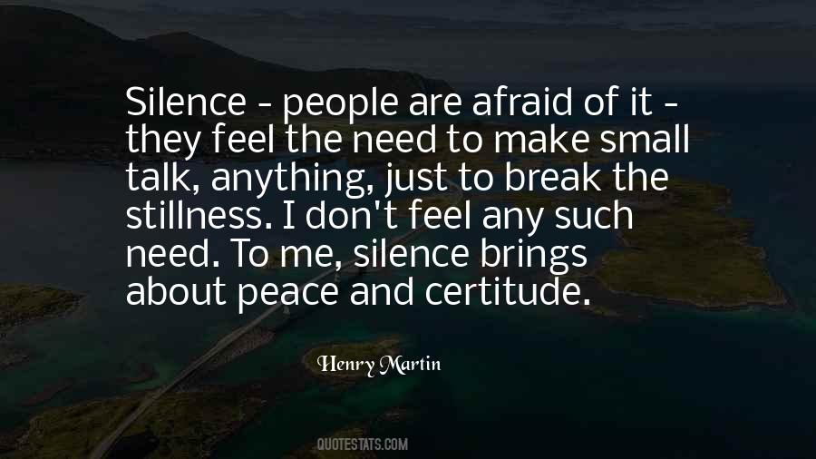 Peace Small Quotes #693858