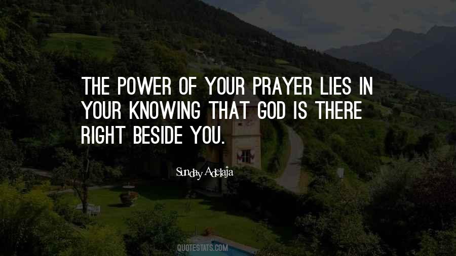 The Power Of Knowing Quotes #1198619