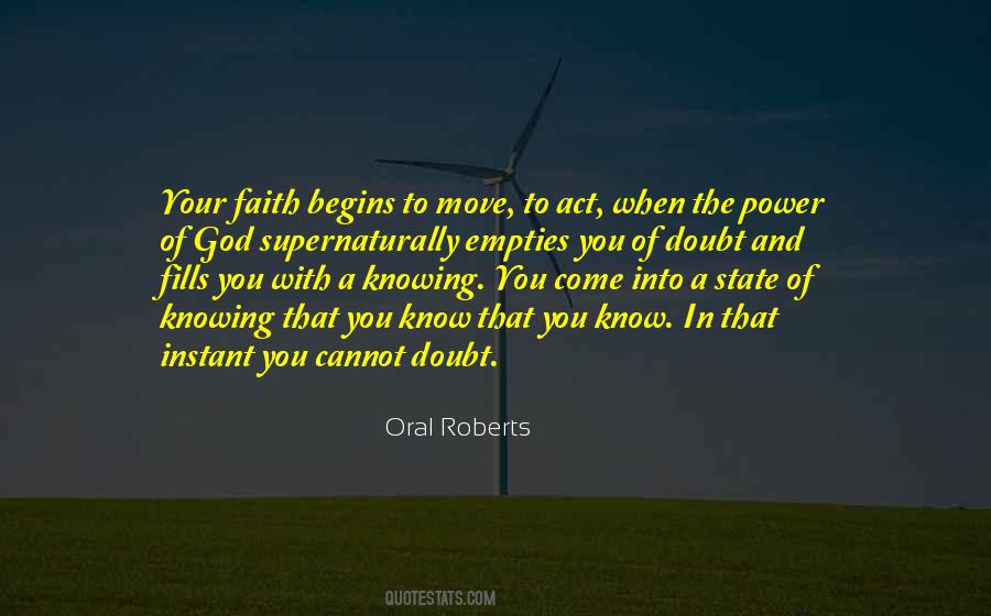 The Power Of Knowing Quotes #220276