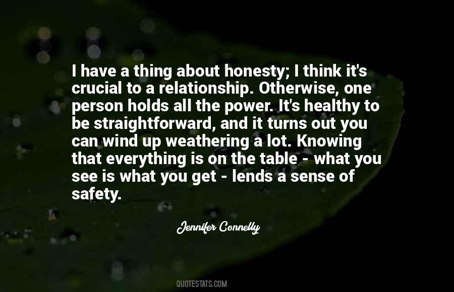 The Power Of Knowing Quotes #959637