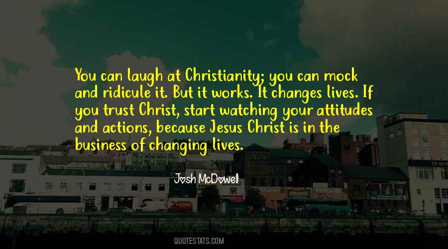 Attitude Trust Quotes #1436973