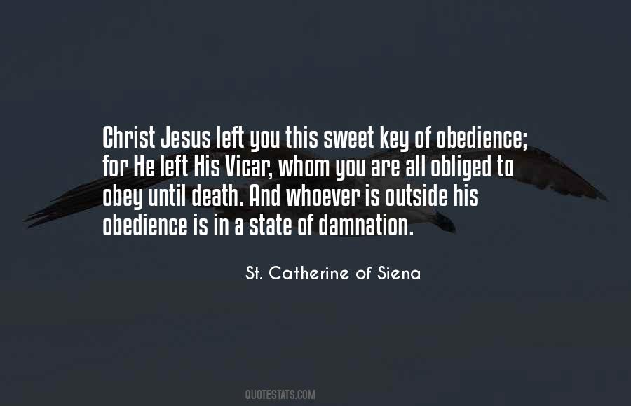 Jesus Obedience Quotes #1650324