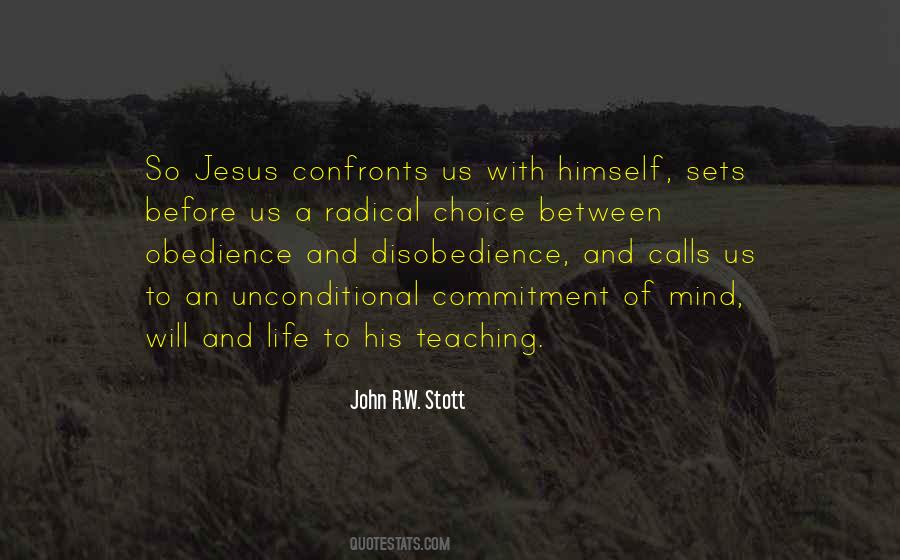 Jesus Obedience Quotes #1820259