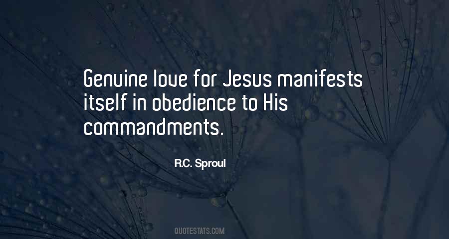 Jesus Obedience Quotes #881630