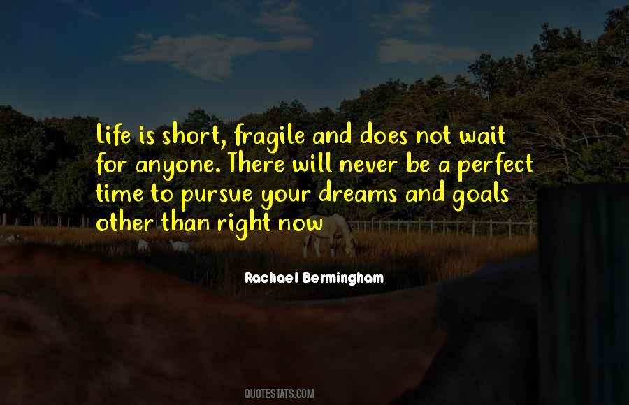 There Is Never A Right Time Quotes #1020732