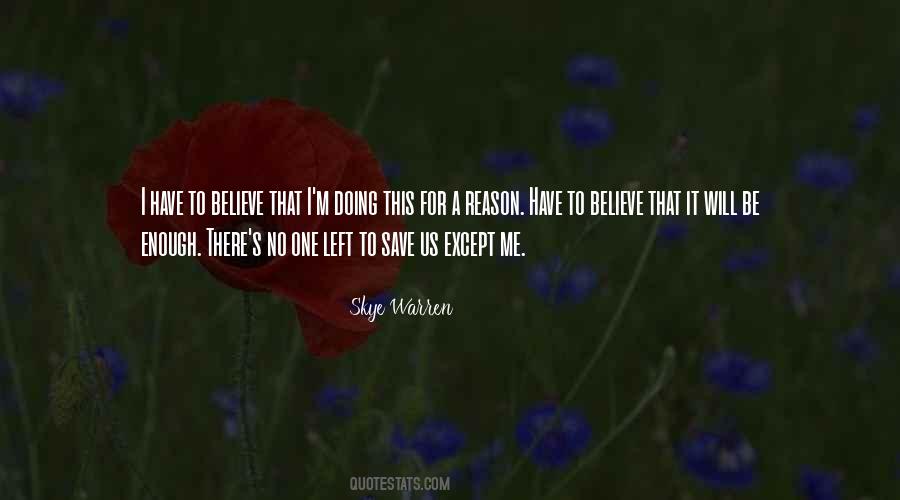 No One For Us Quotes #1096020