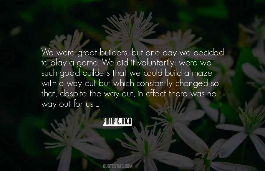 No One For Us Quotes #1205850