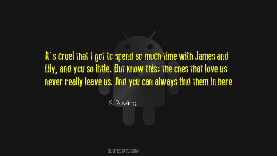 James And Lily Quotes #512703