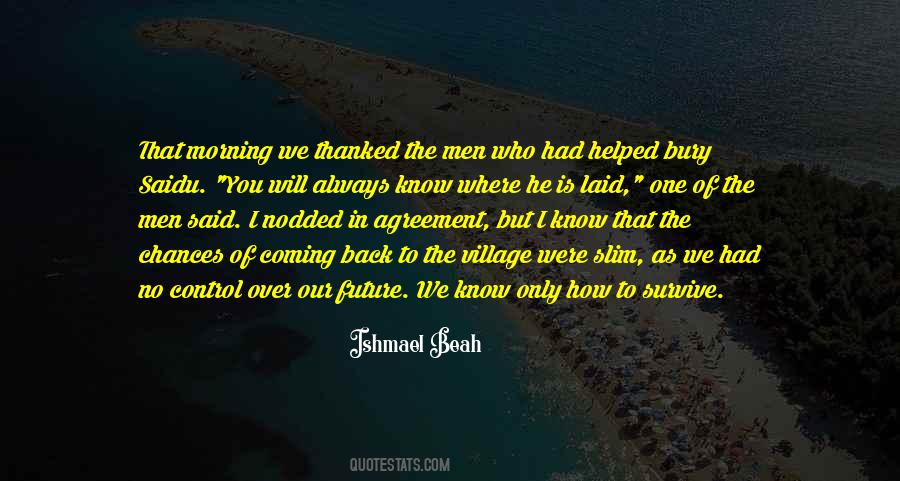 Who Is In Control Quotes #1249666