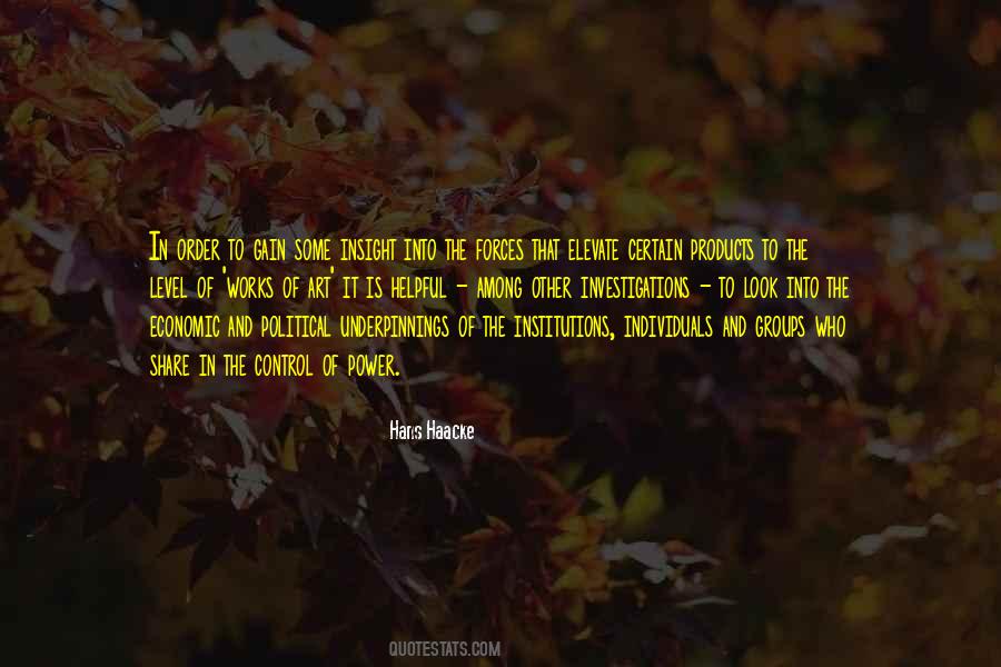 Who Is In Control Quotes #485642