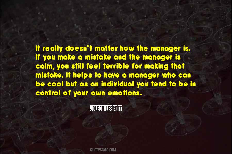 Who Is In Control Quotes #782498