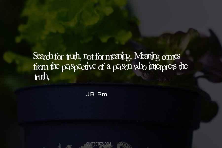 Truth Meaning Quotes #1146642