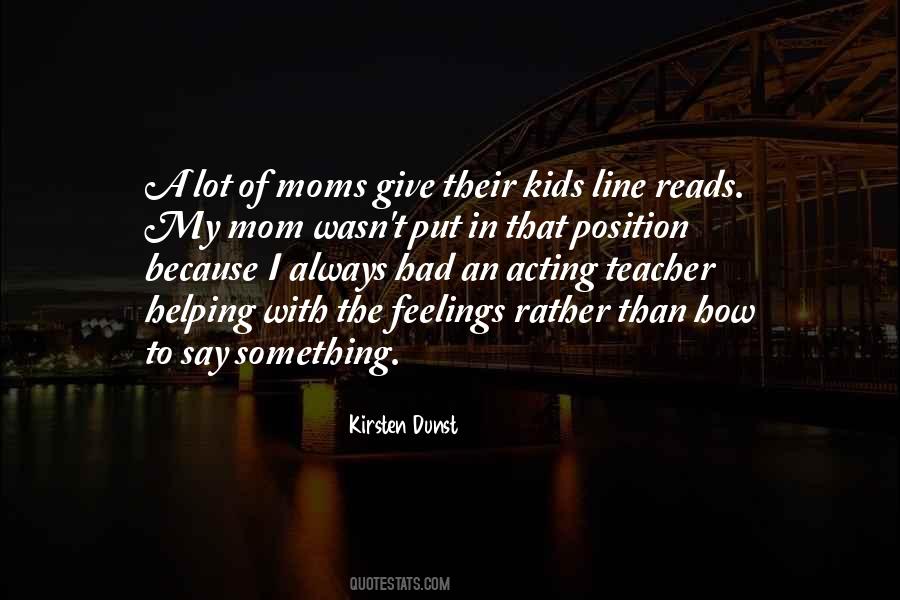 Mom As A Teacher Quotes #132345