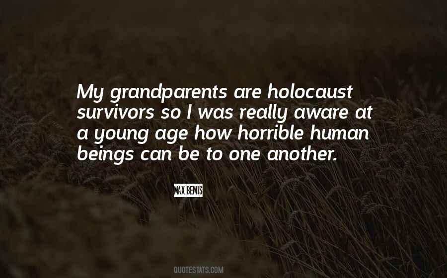 Quotes About Holocaust Survivors #352655